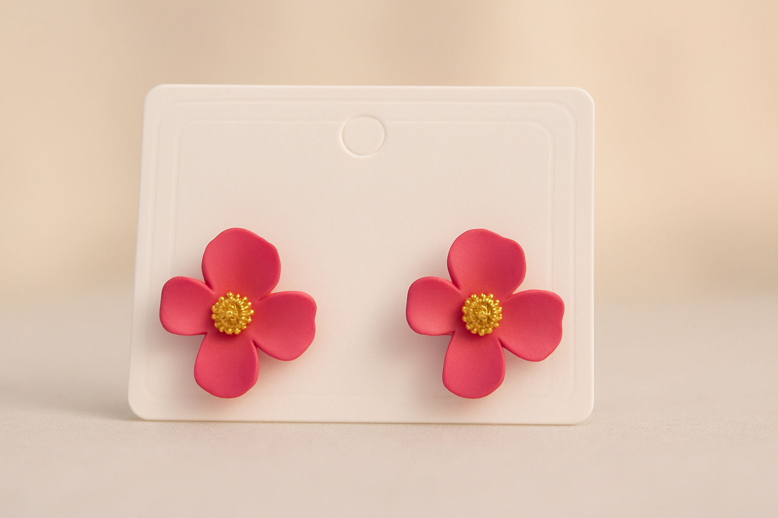 Korean Beautiful Flower Earrings
