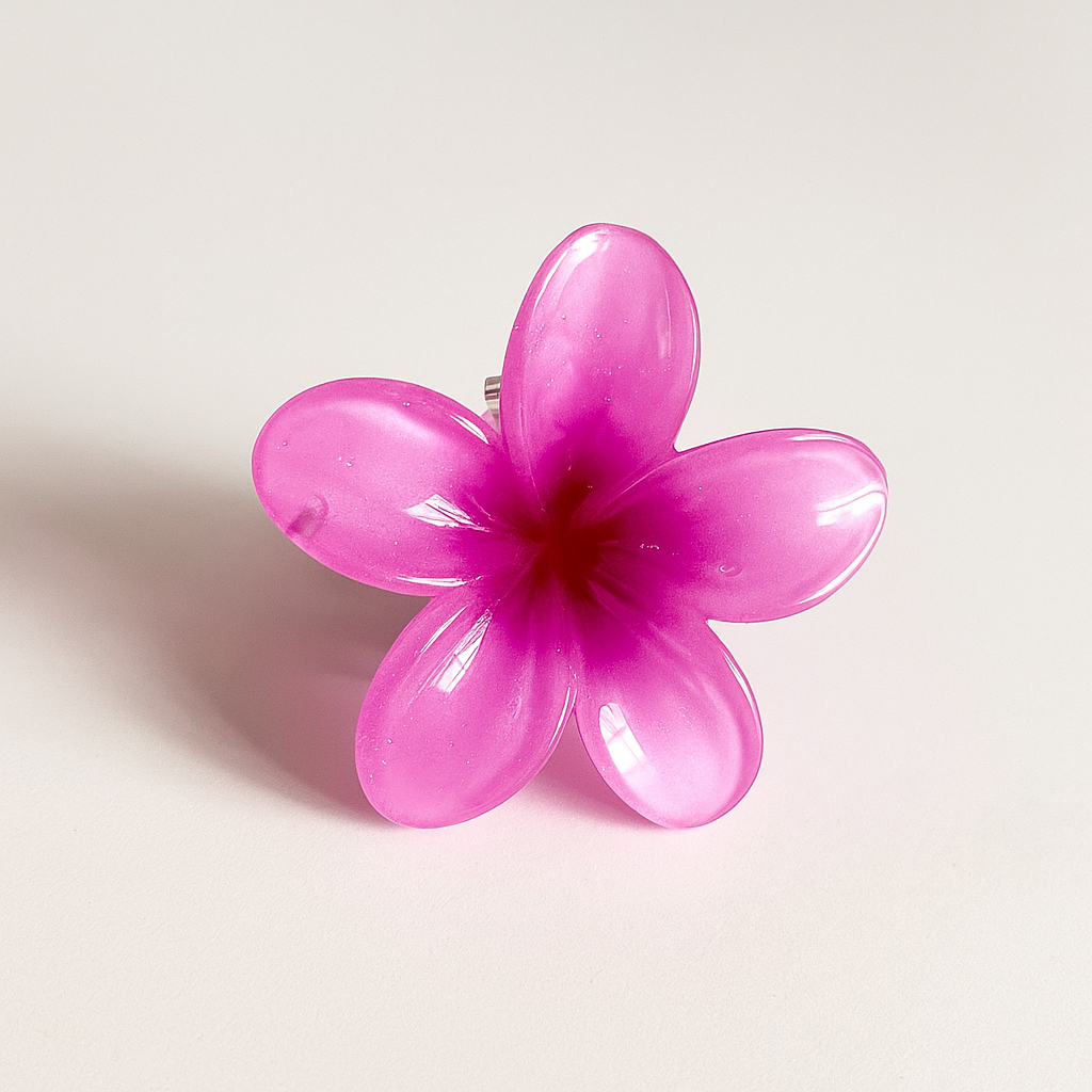 Flower hair claw clip for women pack of 3 pcs
