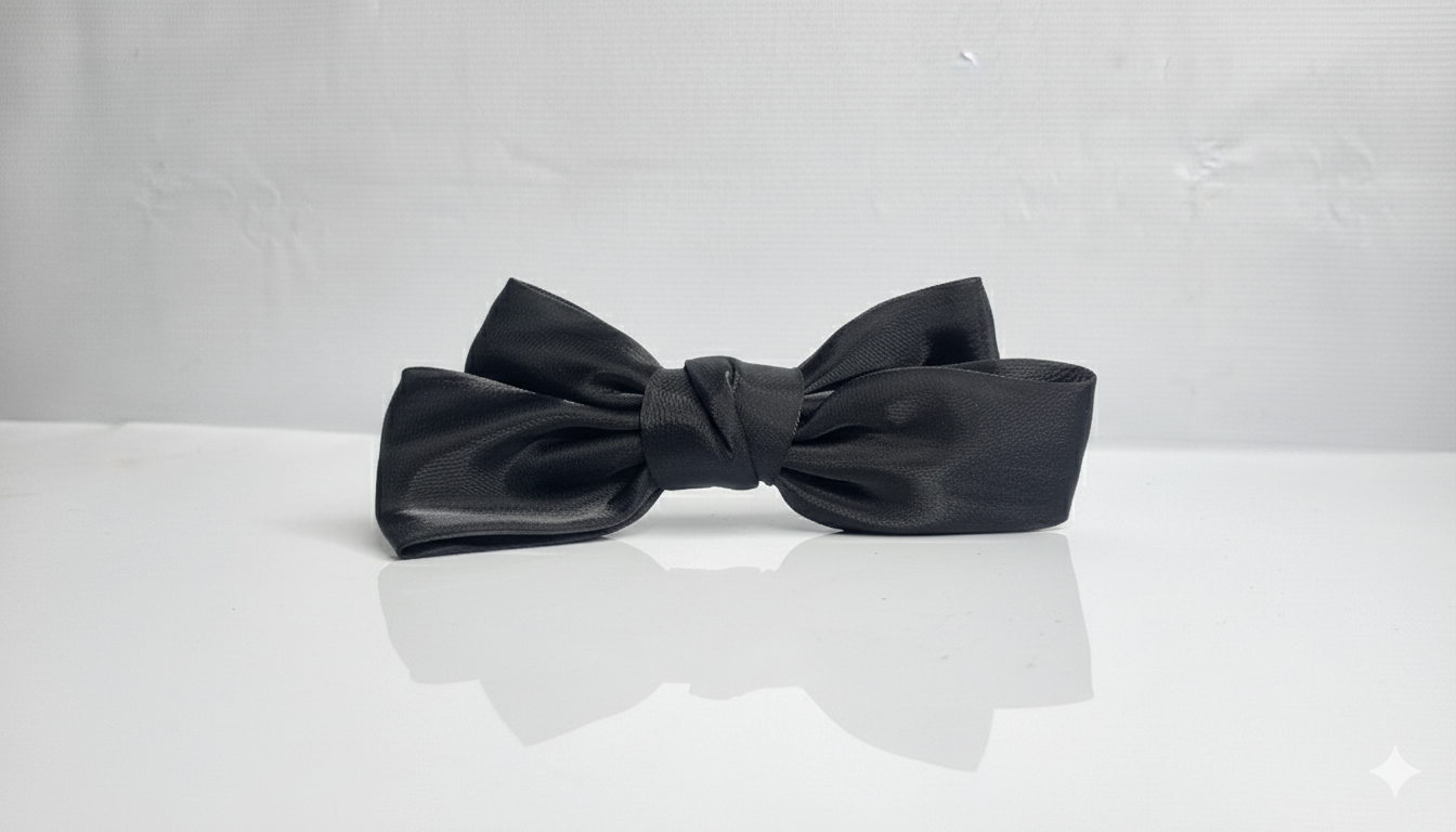 Craftera Satin Shiny Double Layer Classic Hair Bows