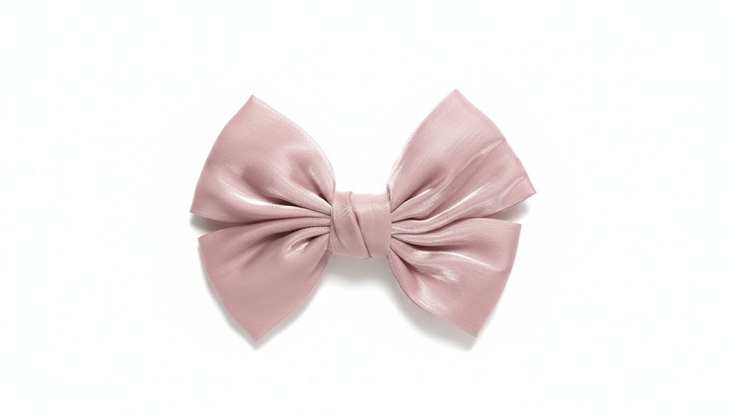 Craftera Satin Shiny Double Layer Classic Hair Bows